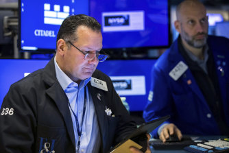 Wall Street started the week with small gains. 