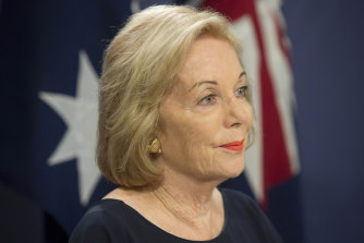 ABC chair Ita Buttrose has lashed the government.