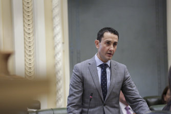 The now-deleted video was published on LNP leader David Crisafulli’s Facebook page and the LNP’s Twitter account.