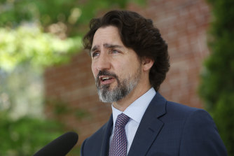 Canadian PM Justin Trudeau was not home when the suspect was found on the grounds.