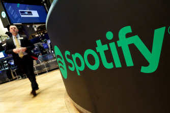 Spotify is listed on the New York Stock Exchange. 