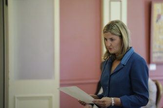 Attorney-General Shannon Fentiman.