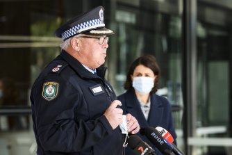 State Emergency Operations Controller, Deputy Commissioner Gary Worboys.