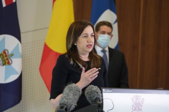 Queensland Premier Annastacia Palaszczuk.