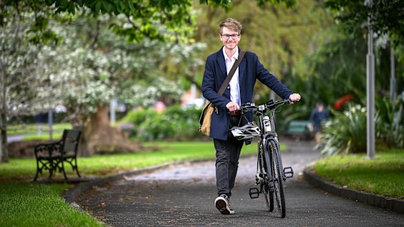 Greens candidate for Hawthorn Nick Savage.