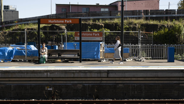 A significant amount of work at stations like Hurlstone Park is needed to convert part of the Bankstown line into a Metro railway.