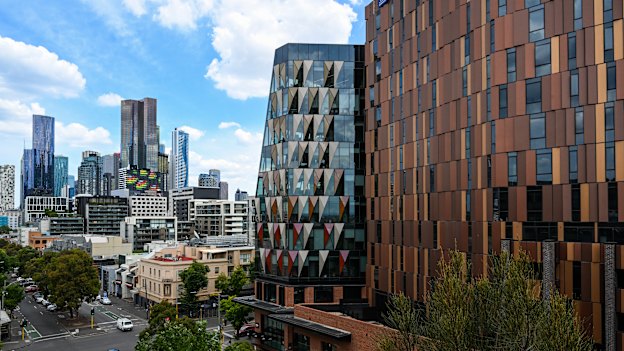 Melbourne Connect was built on the site of the old Royal Women’s Hospital in Carlton.