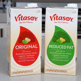 Vitasoy products.