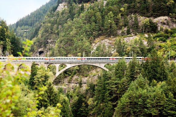 The Gotthard Panorama Express has a futuristic experience.