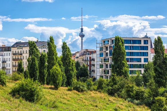 Mauerpark hosts a popular weekend flea market.