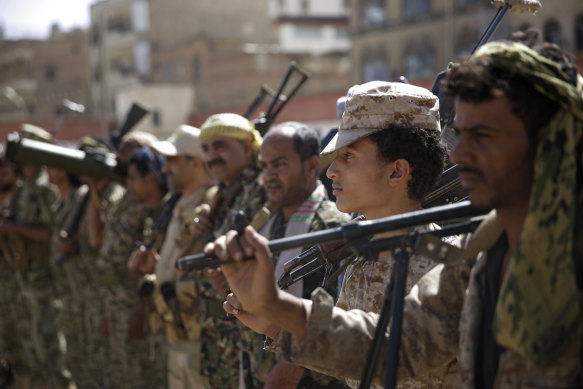 The separatists and the forces loyal to former President Abed Rabbo Mansour Hadi have fought together against Yemen's Shiite Houthi rebels.