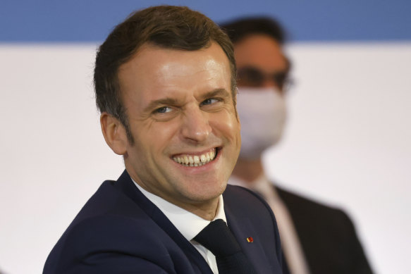 French President Emmanuel Macron.