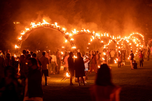 Fire Gardens will be at Government House Gardens from Thursday (registration essential). 
