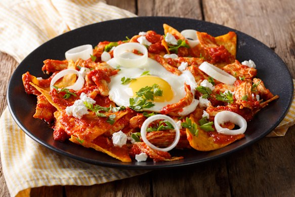 Mexican breakfast is a glorious mess.