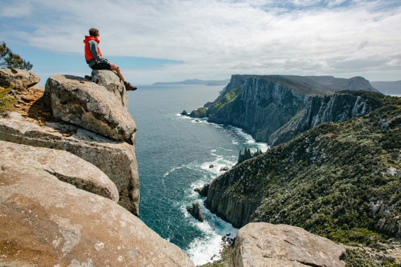 The views along the Three Capes Track are the real luxury.