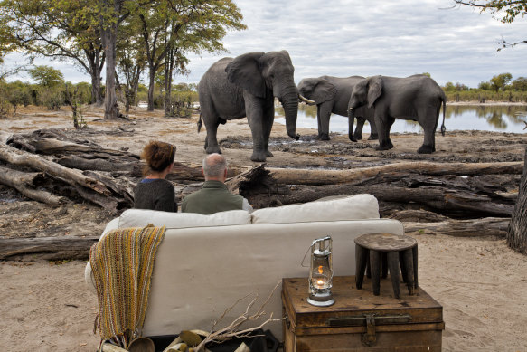 Hyena Pan Safari Camp, Botswana.