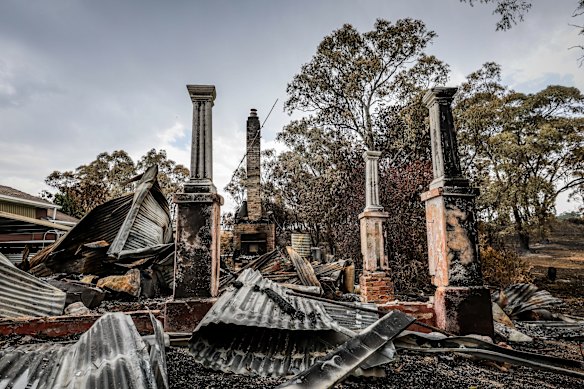 Communities in and around Harcourt lost mobile coverage during the fires. 