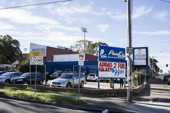 Dwyer is known for having owned the Paul’s Warehouse discount sportswear stores, including one in Carlton in Sydney’s south.