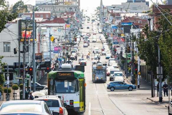 The population of Boroondara, which includes Camberwell, fell by 9200 people.