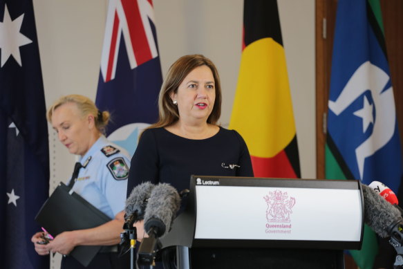 Premier Annastacia Palaszczuk has announced Queensland’s hard border restrictions to COVID hotspots will ease from 1am Monday December 3.