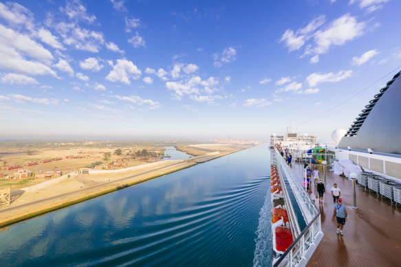 Sailing the Suez – major issues for cruise lines and passengers.