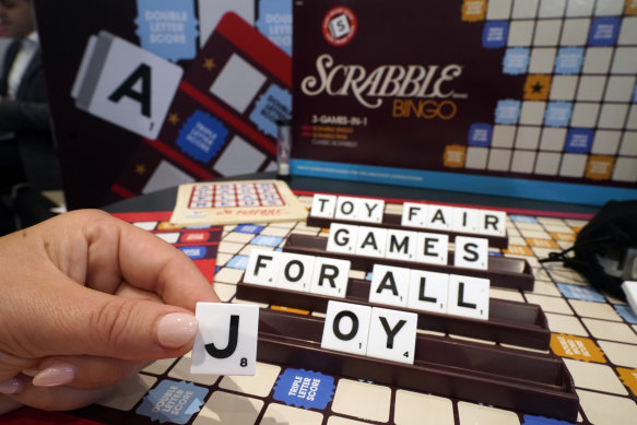 A Scrabble game 