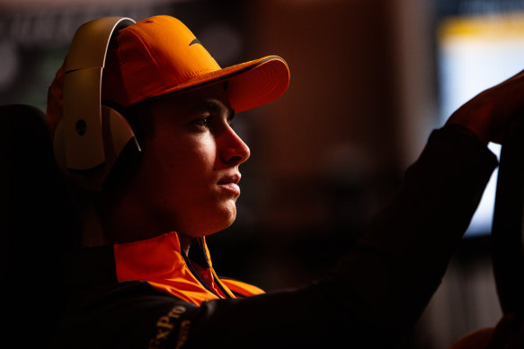 Lando Norris will race in his second Australian Grand Prix this weekend.