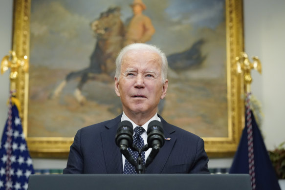 ‘Convinced’: US President Joe Biden says Russia is creating pretexts to invade Ukraine. 