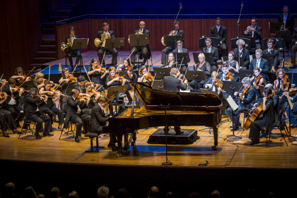 Competitors in the Sydney International Piano Competition are not permitted to express political views.