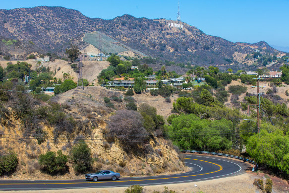 Mulholland Drive … “You feel the history of Hollywood in that road.”
