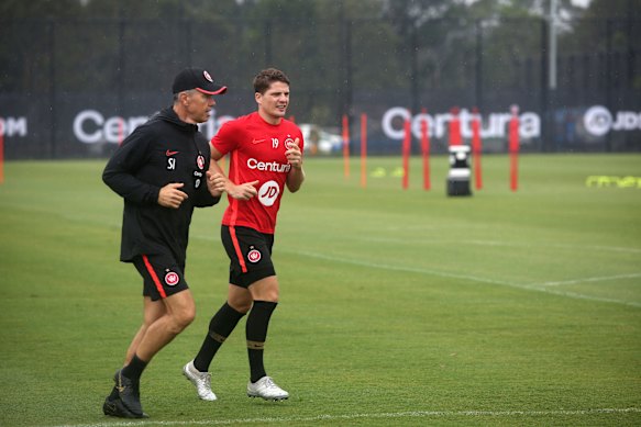 Pirmin Schwegler is in doubt for Sunday's clash with Perth Glory.