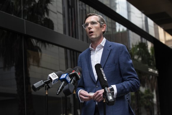 Dominic Perrottet is the frontrunner to replace Gladys Berejiklian. 