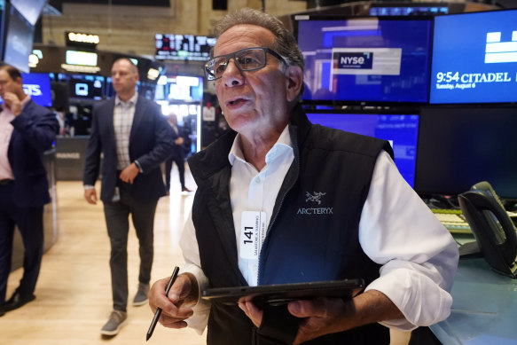 The benchmark S&P 500 and tech-heavy Nasdaq hit record highs. 