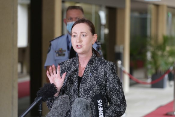 Queensland Health Minister Yvette D’Ath described the hospital figures as “very positive news”.