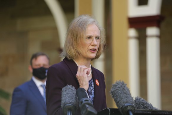 Queensland Chief Health Officer Jeannette Young  