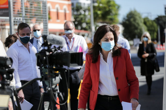 Queensland Premier Annastacia Palaszczuk.
