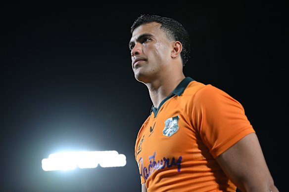 Wallabies outside back Joseph-Aukuso Suaalii looks set for a positional change.
