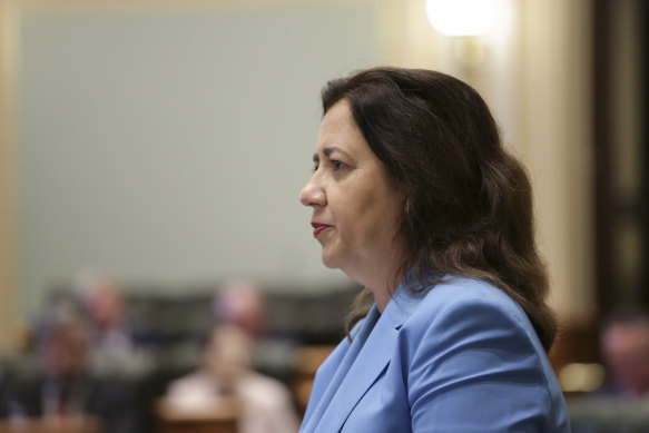 Premier Annastacia Palaszczuk said the Queensland laws passed earlier this year were “the toughest in Australia” and were voted on by both sides of politics.