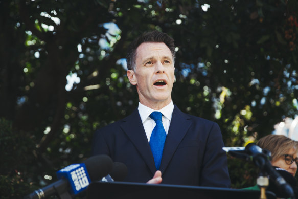 NSW Premier Chris Minns on Friday defended V’landys’ lobbying effort. 