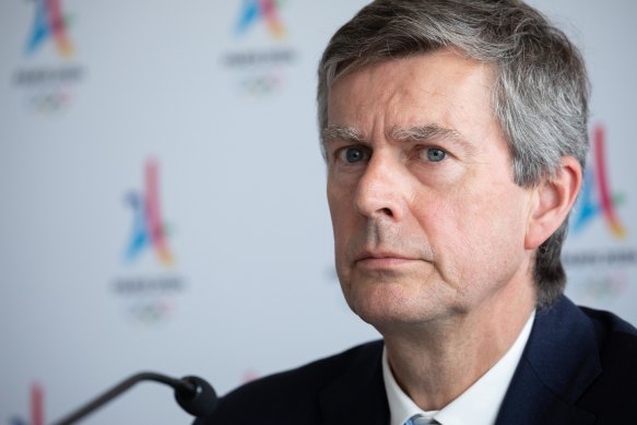 Pierre-Olivier Beckers-Vieujant says there is no reason for anyone to be nervous about Brisbane’s Olympic preparations – yet.