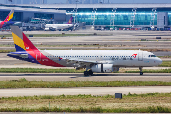 Asiana operates dozens of flights a day on the Seoul-Jeju route, the world’s busiest.