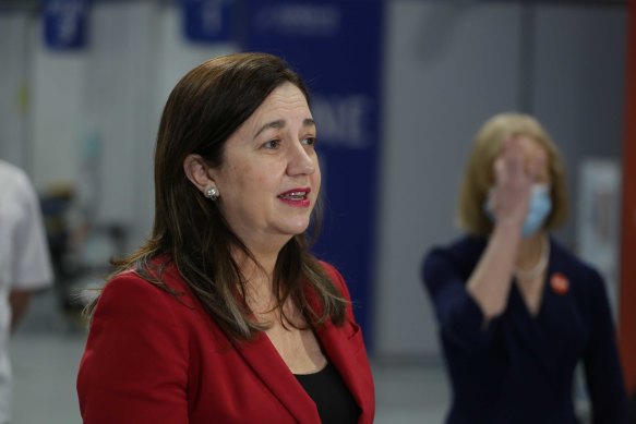 Queensland Premier Annastacia Palaszczuk has urged residents to get vaccinated.