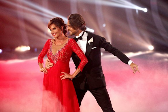 Cassandra Thorburn on Network 10's Dancing With the Stars. 