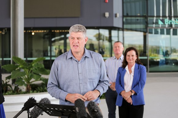 Queensland Tourism, Innovation and Sport Minister Stirling Hinchliffe.