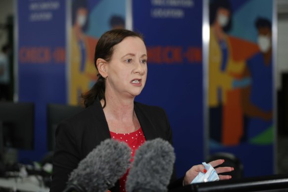 Queensland Health Minister Yvette D’Ath says a new system will be used to ensure people in home quarantine do not leave the premises.