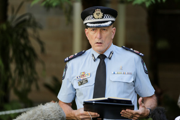 Police Commissioner Steve Gollschewski.