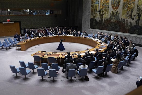 The UN Security Council voted to condemn Iran.