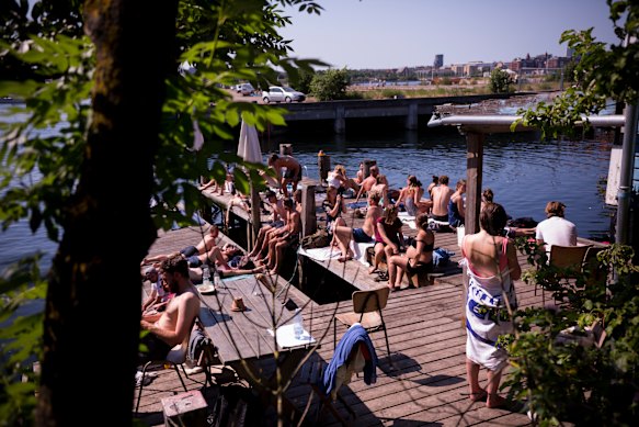 Laid-back: La Banchina, Copenhagen.