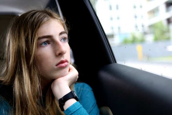 A still of Georgie Stone in Maya Newell’s most recent documentary.