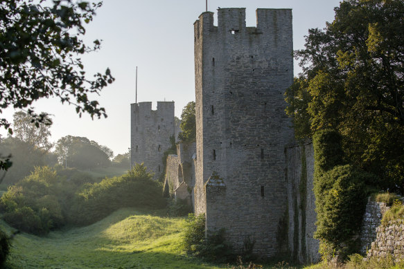 The medieval city wall.